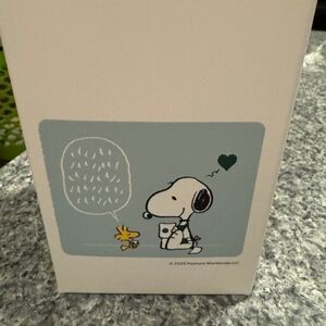 Starbucks Peanuts Snoopy & Woodstock Peanuts Love Cold Cup 24oz NIB!